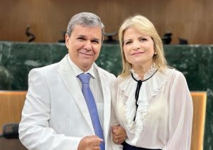 Dr.George e Flávia Morais PDT Goiano