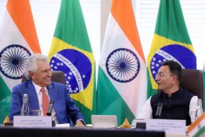 Ronaldo Caiado na India