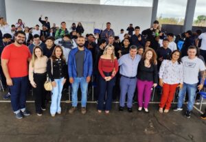Visita as escolas em Trindade_