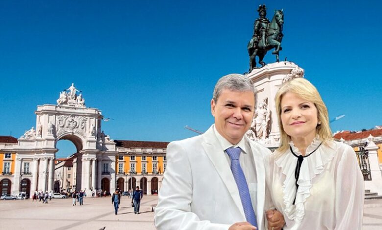 Dr.George e Flávia Morais Praça de Lisboa_