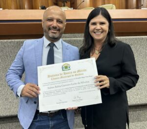 Major vitor hugo e Salma Bahia