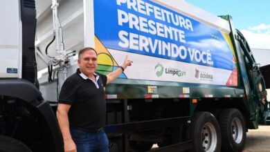 Mabel entrega CAMINHÕES DE COLETA_