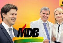 Montagem Top News Goiás Daniel Dr.George e Deputada Flávia Morais PMDB_