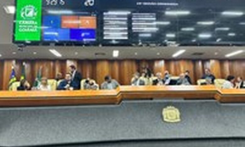 câmara Goiânia Mesa diretora_