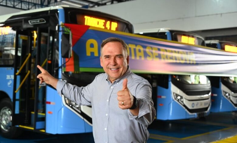 Mabel Entrega de onibus novos_